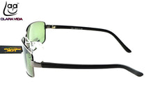 Load image into Gallery viewer, =CLARA VIDA= Custom Made NEARSIGHTED MINUS PRESCRIPTION Cool Rectangle TR90 Temple  Designers Mens Polarized sunglasses -1 to -6