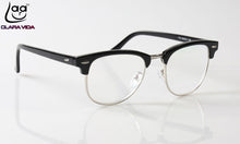 Load image into Gallery viewer, =CLARA VIDA= Eyebrow Frames Reading glasses Rivet design non spherical Coated lens with glasses case  +1 +1.5 +2 +2.5 +3 +3.5 +4