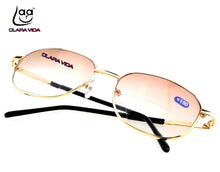 Load image into Gallery viewer, =CLARA VIDA= TWO pairs full rim bifocal Brown lens At near or far men women reading glasses+1.0 +1.5 +2.0 +2.5 +3.0 +3.5 +4.0