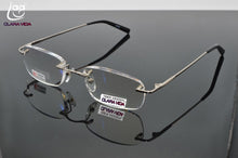 Load image into Gallery viewer, CLARA VIDA rimless frameless quality 12 layers coated silver rigid with case reading glasses+1.0 +1.5 +2.0 +2.5 +3.0 +3.5 +4.0