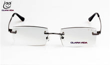 Load image into Gallery viewer, CLARAVIDA Diamond cutting Titanium alloy Rimless Royal Deluxe men women progressive reading glasses +1 +1.5 +2 +2.5 +3 +3.5 +4