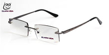 Load image into Gallery viewer, CLARAVIDA Diamond cutting Titanium alloy Rimless Royal Deluxe men women progressive reading glasses +1 +1.5 +2 +2.5 +3 +3.5 +4