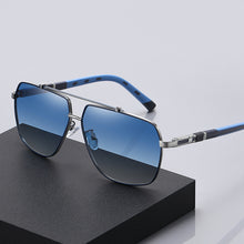 Load image into Gallery viewer, CLLOIO 20231  Polarized Sunglasses Men Square Brand Designer Business Glasses Oversized Spring Pilot Sun Glasses UV400