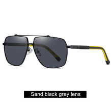 Load image into Gallery viewer, CLLOIO 20231  Polarized Sunglasses Men Square Brand Designer Business Glasses Oversized Spring Pilot Sun Glasses UV400