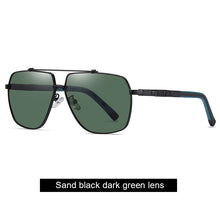 Load image into Gallery viewer, CLLOIO 20231  Polarized Sunglasses Men Square Brand Designer Business Glasses Oversized Spring Pilot Sun Glasses UV400