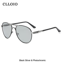 Load image into Gallery viewer, CLLOIO 2023 Photochromic Sunglasses Polarized Men Pilot Vintage Sun Glasses Women Driving Eyewear Goggles UV400 gafas de sol