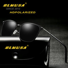 Load image into Gallery viewer, CLLOIO  20231 Polarized Sunglasses Men Metal Driver Night Vision Glasses Design UV400 Square Business Sun Glasses Cool Men