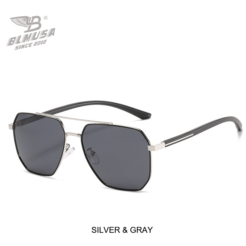 CLLOIO 20231 Polarized Square Business Sunglasses For Men Outdoor Driving Fishing Women Sun Glasses UV400 Gafas De Sol