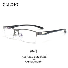 Load image into Gallery viewer, CLLOIO Business Office Reading Glasses For Men Women Multifocal Progressive Reading Glasses Anti Blue Light Presbyopic Eyewears