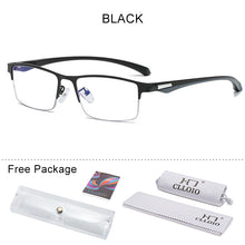 Load image into Gallery viewer, CLLOIO Business Office Reading Glasses For Men Women Multifocal Progressive Reading Glasses Anti Blue Light Presbyopic Eyewears