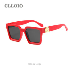 Load image into Gallery viewer, CLLOIO Ladies Square Sunglasses  Brand Retro Oversized Women Eyewear  Female Mirror Unisex UV400 gafas