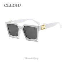 Load image into Gallery viewer, CLLOIO Ladies Square Sunglasses  Brand Retro Oversized Women Eyewear  Female Mirror Unisex UV400 gafas