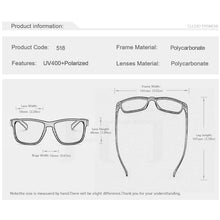 Load image into Gallery viewer, CLLOIO Polarized Sunglasses Men Square Fishing Hiking Driving Goggles Women Shade Sun Glasses Male Classic Sport Glasses