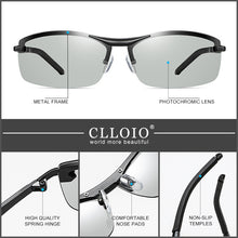 Load image into Gallery viewer, CLLOIO  Photochromic Sunglasses Men&#39;s Driving Polarized Sun Glasses Male Day Night Vision Driver&#39;s Chameleon Eyewear