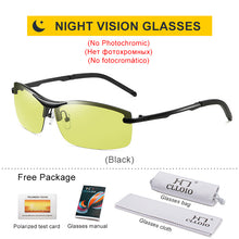 Load image into Gallery viewer, CLLOIO  Photochromic Sunglasses Men&#39;s Driving Polarized Sun Glasses Male Day Night Vision Driver&#39;s Chameleon Eyewear