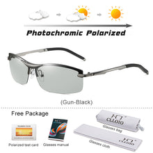 Load image into Gallery viewer, CLLOIO  Photochromic Sunglasses Men&#39;s Driving Polarized Sun Glasses Male Day Night Vision Driver&#39;s Chameleon Eyewear