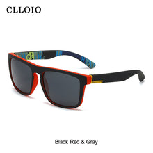 Carica l'immagine nel visualizzatore di Gallery, CLLOIO Occhiali da sole polarizzati da uomo Occhiali da sole quadrati vintage Occhiali da sole dal design classico Occhiali da sole da donna oculos de sol 