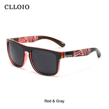 Carica l'immagine nel visualizzatore di Gallery, CLLOIO Occhiali da sole polarizzati da uomo Occhiali da sole quadrati vintage Occhiali da sole dal design classico Occhiali da sole da donna oculos de sol 