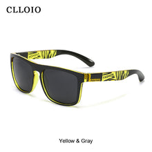Carica l'immagine nel visualizzatore di Gallery, CLLOIO Occhiali da sole polarizzati da uomo Occhiali da sole quadrati vintage Occhiali da sole dal design classico Occhiali da sole da donna oculos de sol 