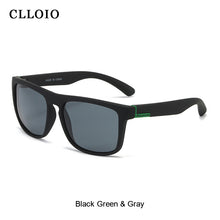 Carica l'immagine nel visualizzatore di Gallery, CLLOIO Occhiali da sole polarizzati da uomo Occhiali da sole quadrati vintage Occhiali da sole dal design classico Occhiali da sole da donna oculos de sol 