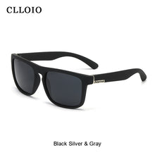 Carica l'immagine nel visualizzatore di Gallery, CLLOIO Occhiali da sole polarizzati da uomo Occhiali da sole quadrati vintage Occhiali da sole dal design classico Occhiali da sole da donna oculos de sol 