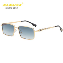 Load image into Gallery viewer, CLLOIO Leopard Square Small Glasses Women Personality Simple Sunglasses For Women Small Frame Sun Glasses 20231 Shades UV400
