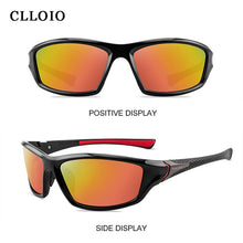 Carica l'immagine nel visualizzatore di Gallery, CLLOIO  Polarized Sunglasses Men Driving Shades Guy's Sun Glasses Vintage Travel Fishing Sport Glasses Cycling Goggles
