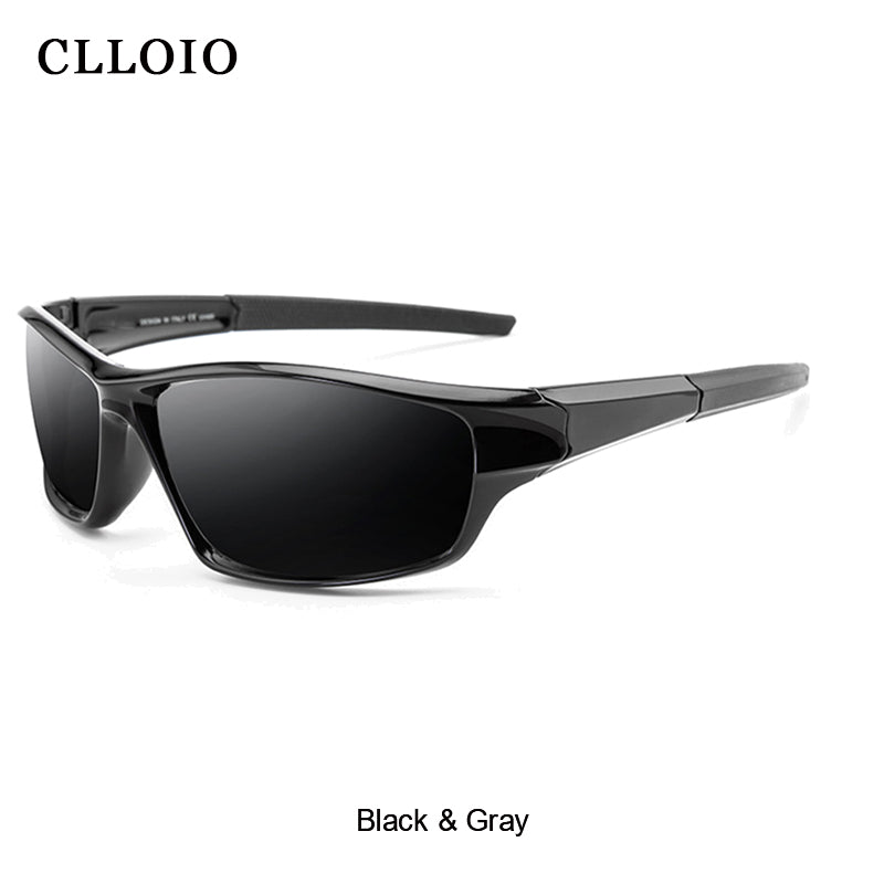 CLLOIO Men Polarized Sunglasses Women Driving Shades Sun Glasses Outdoor Sports Fishing Hiking Riding Goggle UV400