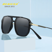 Load image into Gallery viewer, CLLOIO Men&#39;s Polarized Sunglasses Car Driving Sun Glasses Square Decorative Glasses Simple Sunglasses For Men UV400