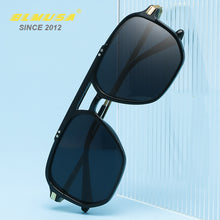 Load image into Gallery viewer, CLLOIO Men&#39;s Polarized Sunglasses Car Driving Sun Glasses Square Decorative Glasses Simple Sunglasses For Men UV400