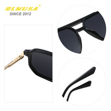 Load image into Gallery viewer, CLLOIO Men&#39;s Polarized Sunglasses Car Driving Sun Glasses Square Decorative Glasses Simple Sunglasses For Men UV400