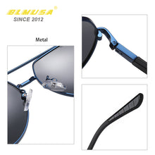 Load image into Gallery viewer, CLLOIO Metal Polarized Sun Glasses Men Car Driving Sunglass Fishing Glasses Cool Man Decorative Sunglasses For Man