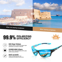 Load image into Gallery viewer, CLLOIO Polarized Sunglasses for Men Women&#39;s Driving Shades Sun Glasses Outdoor Sports Windproof Sand Goggle UV400 Anti-Glare