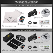 Load image into Gallery viewer, CLLOIO  Aluminum Polarized Photochromic Sunglasses Men Rimless Day Night Driving Glasses Anti-Glare Chameleon Eyewear