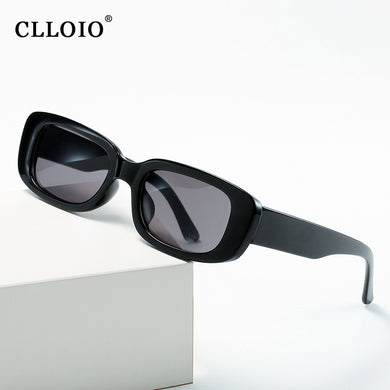 CLLOIO Vintage Square Sunglasses For Women  Brand Small Rectangle Sun Glasses Female Retro Classic Glasses For Lady UV400