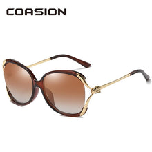 Load image into Gallery viewer, COASION Brand Designer Large Frame Butterfly Sunglasses Women Polarized Elegant Lady Sun Glasses Retro Shades for Women CA1245