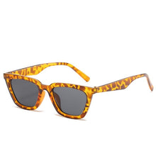 Load image into Gallery viewer, COHK Classic Retro Square Rectangle Sunglasses Women  Brand Vintage Ladies Sun Glasses Black Female Glasses Oculos
