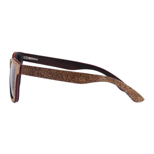 CONCHEN 2023 Occhiali da sole da donna Occhiali da sole con montatura in legno laminato sughero da uomo polarizzati W3076 