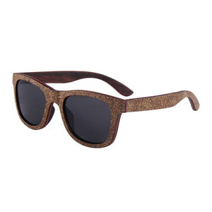 CONCHEN 2023 Occhiali da sole da donna Occhiali da sole con montatura in legno laminato sughero da uomo polarizzati W3076 