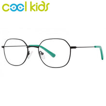 Load image into Gallery viewer, COOL KIDS Child Metal Glasses Frames Anti-blue Kids Eye Glasses Frame Round Glasses for Boys and Girls Myopia Optical LensMK1010