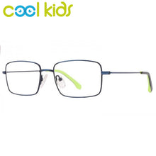 Carica l&#39;immagine nel visualizzatore di Gallery, COOL KIDS Child Metal Glasses Frames Anti-blue Kids Eye Glasses Frame for Girls Boys Optical Prescription Reading Myopia MK1008