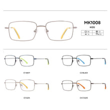 Carica l&#39;immagine nel visualizzatore di Gallery, COOL KIDS Child Metal Glasses Frames Anti-blue Kids Eye Glasses Frame for Girls Boys Optical Prescription Reading Myopia MK1008