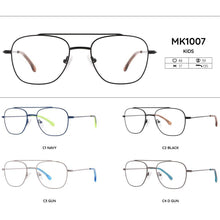 Load image into Gallery viewer, COOL KIDS Child Metal Glasses Frames Aviator Kids Eye Prescription Glasses Frame for Girls Boys Anti-blue Eyeglasses MK1007