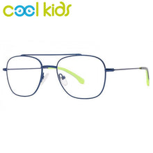 Load image into Gallery viewer, COOL KIDS Child Metal Glasses Frames Aviator Kids Eye Prescription Glasses Frame for Girls Boys Anti-blue Eyeglasses MK1007