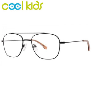 COOL KIDS Child Metal Glasses Frames Aviator Kids Eye Prescription Glasses Frame for Girls Boys Anti-blue Eyeglasses MK1007