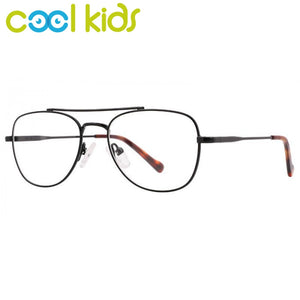 COOL KIDS Child Metal Optical Glasses Frames Kids Eye Prescription Glasses Frame for Girls Boys Classic Myopia 6-12 Ages MK1005