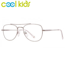 Carica l&#39;immagine nel visualizzatore di Gallery, COOL KIDS Child Metal Optical Glasses Frames Kids Eye Prescription Glasses Frame for Girls Boys Classic Myopia 6-12 Ages MK1005
