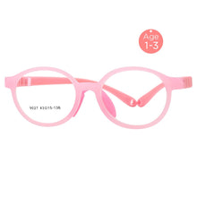 Load image into Gallery viewer, COOL KIDS Kid Glasses age1-3 Flexible Eyewear Spectacle Frame For Girls and boys TR90 Children Eyeglasses Optical Frame Colorful
