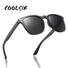 Load image into Gallery viewer, COOLSIR 2023 Polarized Sunglasses Men TR90 Frame Mirror Driving Fishing Sunglasses Male zonnebril heren UV400