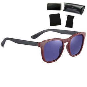 COOLSIR 2023 Polarized Sunglasses Men TR90 Frame Mirror Driving Fishing Sunglasses Male zonnebril heren UV400
